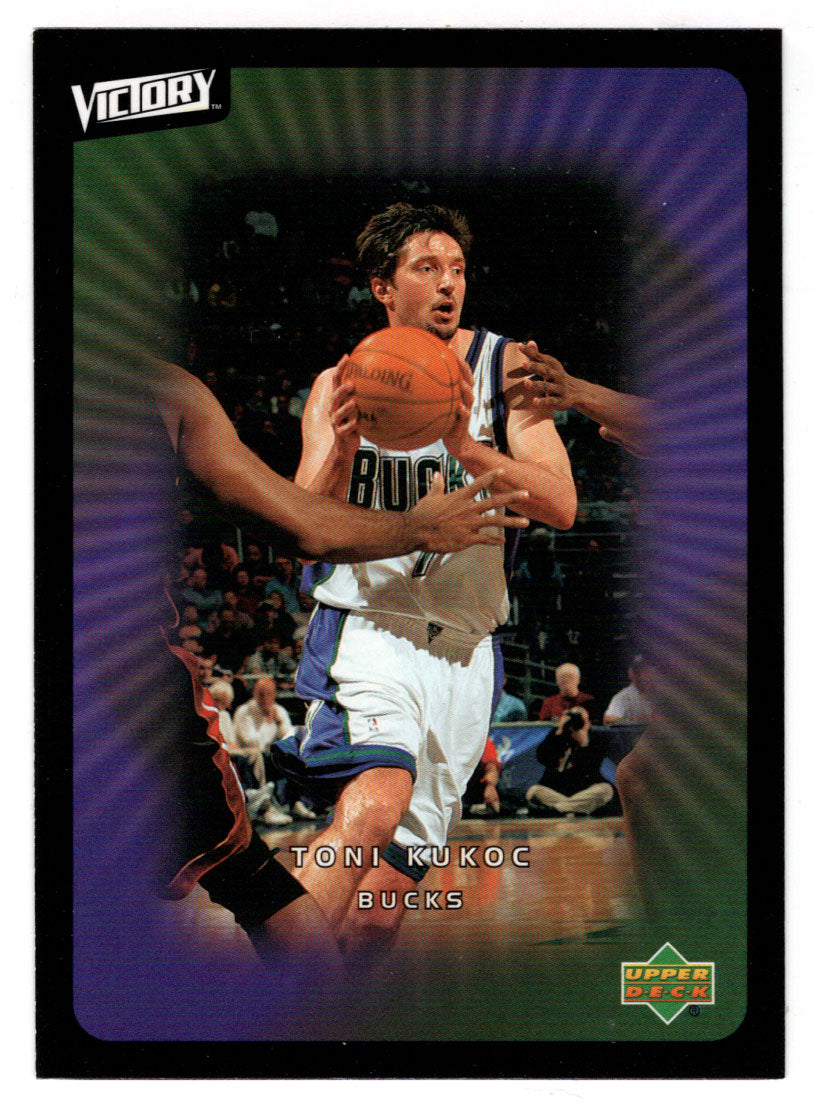 Toni Kukoc - Milwaukee Bucks (NBA Basketball Card) 2003-04 Upper Deck Victory # 53 Mint