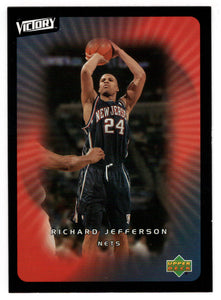 Richard Jefferson - New Jersey Nets (NBA Basketball Card) 2003-04 Upper Deck Victory # 58 Mint