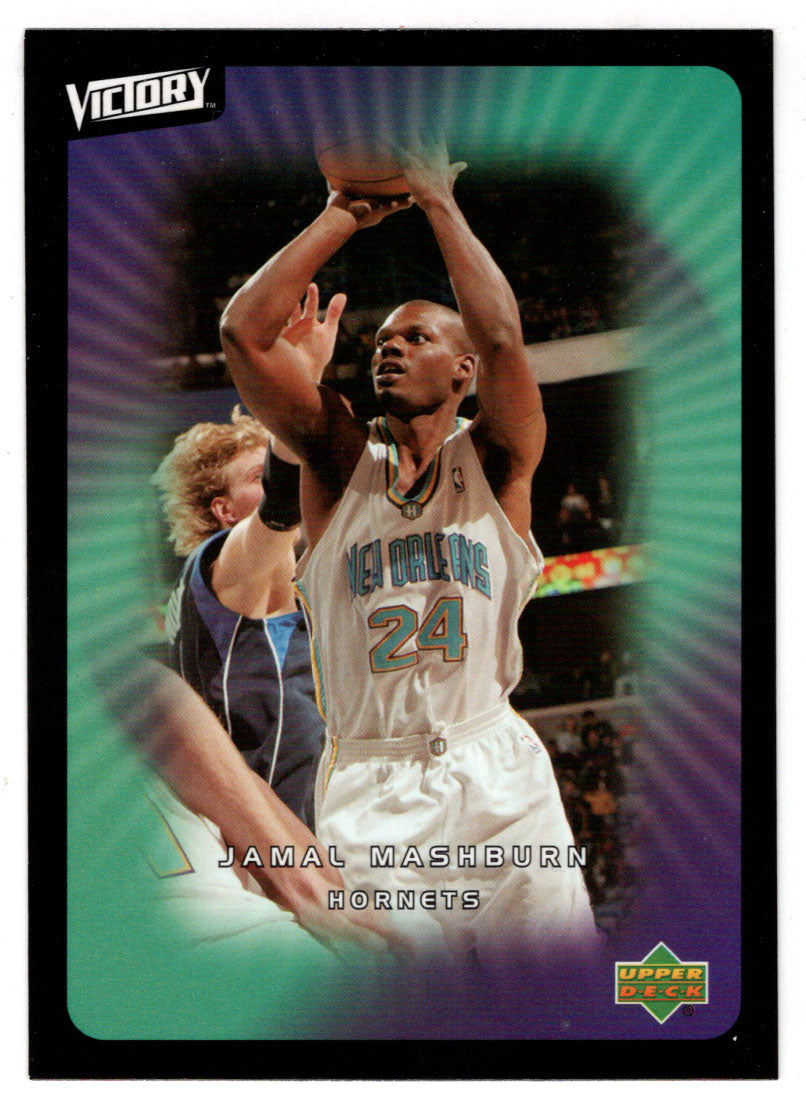 Jamal Mashburn - New Orleans Hornets (NBA Basketball Card) 2003-04 Upper Deck Victory # 61 Mint