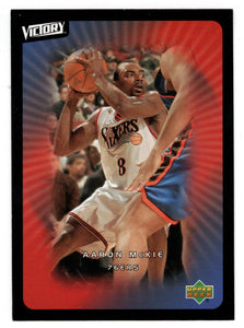 Aaron McKie - Philadelphia 76ers (NBA Basketball Card) 2003-04 Upper Deck Victory # 72 Mint