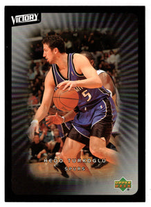 Hedo Turkoglu - San Antonio Spurs (NBA Basketball Card) 2003-04 Upper Deck Victory # 83 Mint