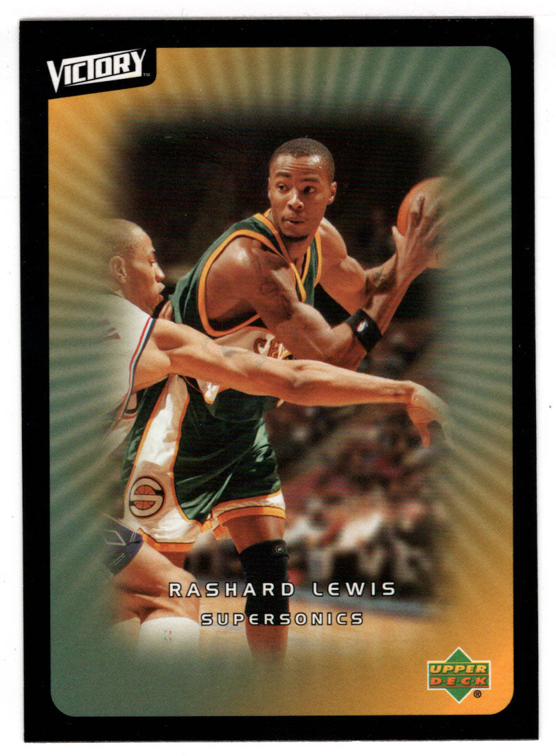 Rashard Lewis - Seattle Supersonics (NBA Basketball Card) 2003-04 Upper Deck Victory # 89 Mint