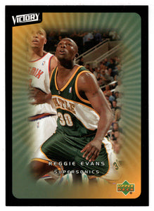 Reggie Evans - Seattle Supersonics (NBA Basketball Card) 2003-04 Upper Deck Victory # 90 Mint