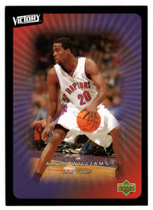 Alvin Williams - Toronto Raptors (NBA Basketball Card) 2003-04 Upper Deck Victory # 91 Mint