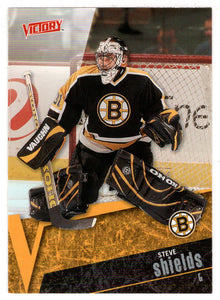 Steve Shields - Boston Bruins (NHL Hockey Card) 2003-04 Upper Deck Victory # 18 Mint