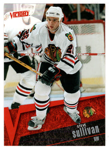 Steve Sullivan - Chicago Blackhawks (NHL Hockey Card) 2003-04 Upper Deck Victory # 37 Mint