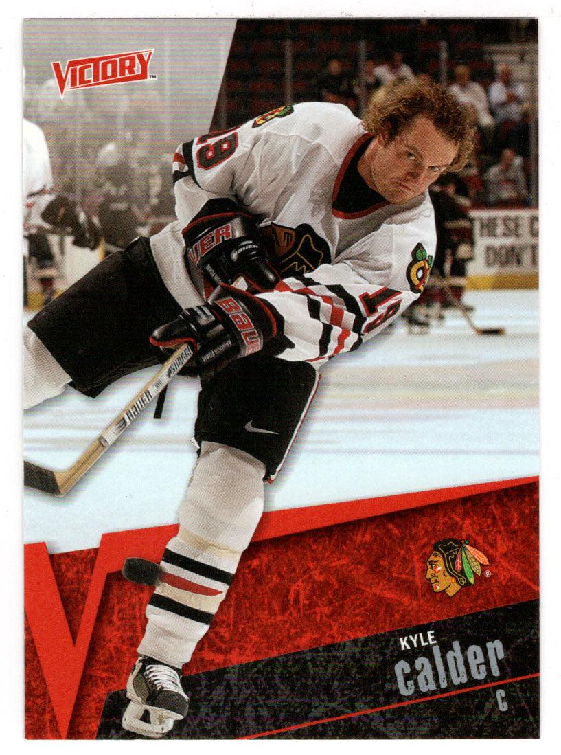 Kyle Calder - Chicago Blackhawks (NHL Hockey Card) 2003-04 Upper Deck Victory # 40 Mint