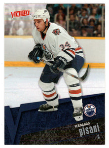 Fernando Pisani - Edmonton Oilers (NHL Hockey Card) 2003-04 Upper Deck Victory # 76 Mint