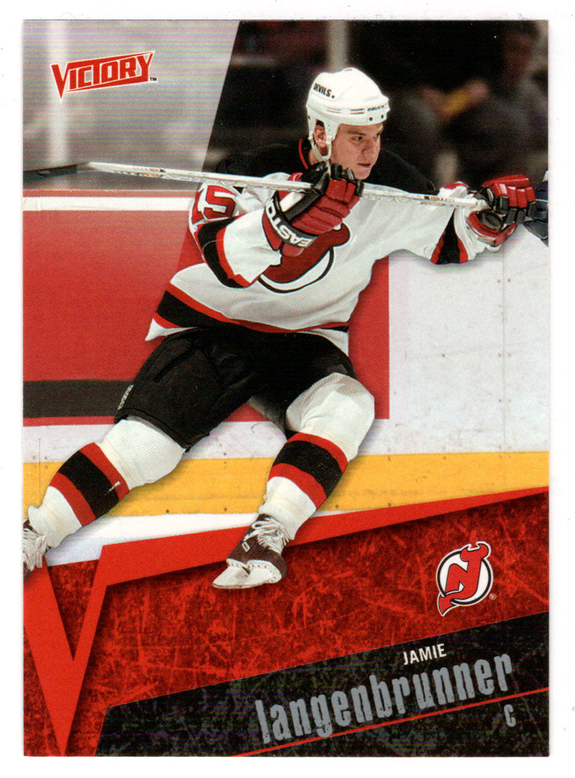 Jamie Langenbrunner - New Jersey Devils (NHL Hockey Card) 2003-04 Upper Deck Victory # 108 Mint