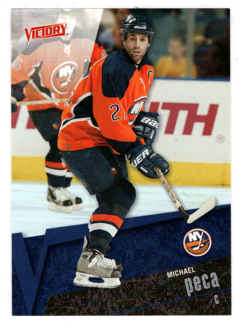 Michael Peca - New York Islanders (NHL Hockey Card) 2003-04 Upper Deck Victory # 117 Mint