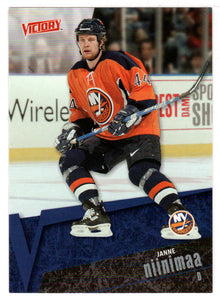 Janne Niinimaa - New York Islanders (NHL Hockey Card) 2003-04 Upper Deck Victory # 118 Mint