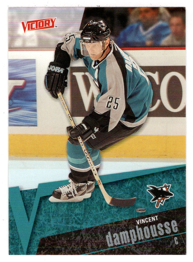 Vincent Damphousse - San Jose Sharks (NHL Hockey Card) 2003-04 Upper Deck Victory # 156 Mint