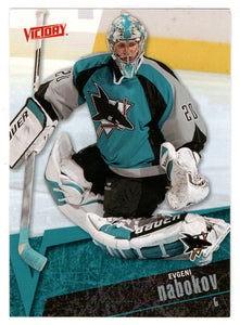 Evgeni Nabokov - San Jose Sharks (NHL Hockey Card) 2003-04 Upper Deck Victory # 161 Mint