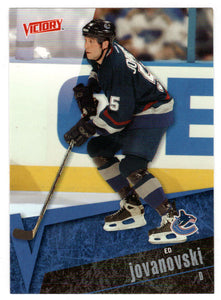 Ed Jovanovski - Vancouver Canucks (NHL Hockey Card) 2003-04 Upper Deck Victory # 189 Mint