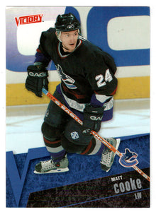 Matt Cooke - Vancouver Canucks (NHL Hockey Card) 2003-04 Upper Deck Victory # 190 Mint