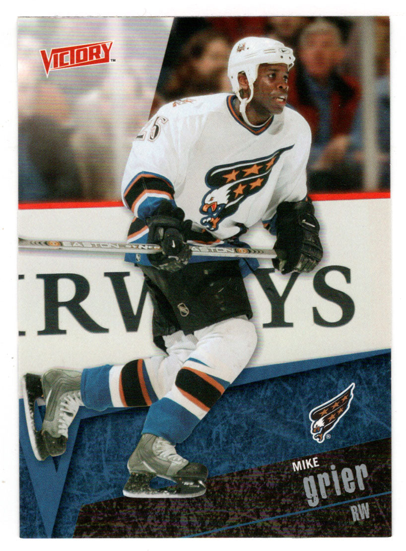 Mike Grier - Washington Capitals (NHL Hockey Card) 2003-04 Upper Deck Victory # 199 Mint