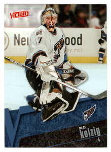 Olaf Kolzig - Washington Capitals (NHL Hockey Card) 2003-04 Upper Deck Victory # 200 Mint
