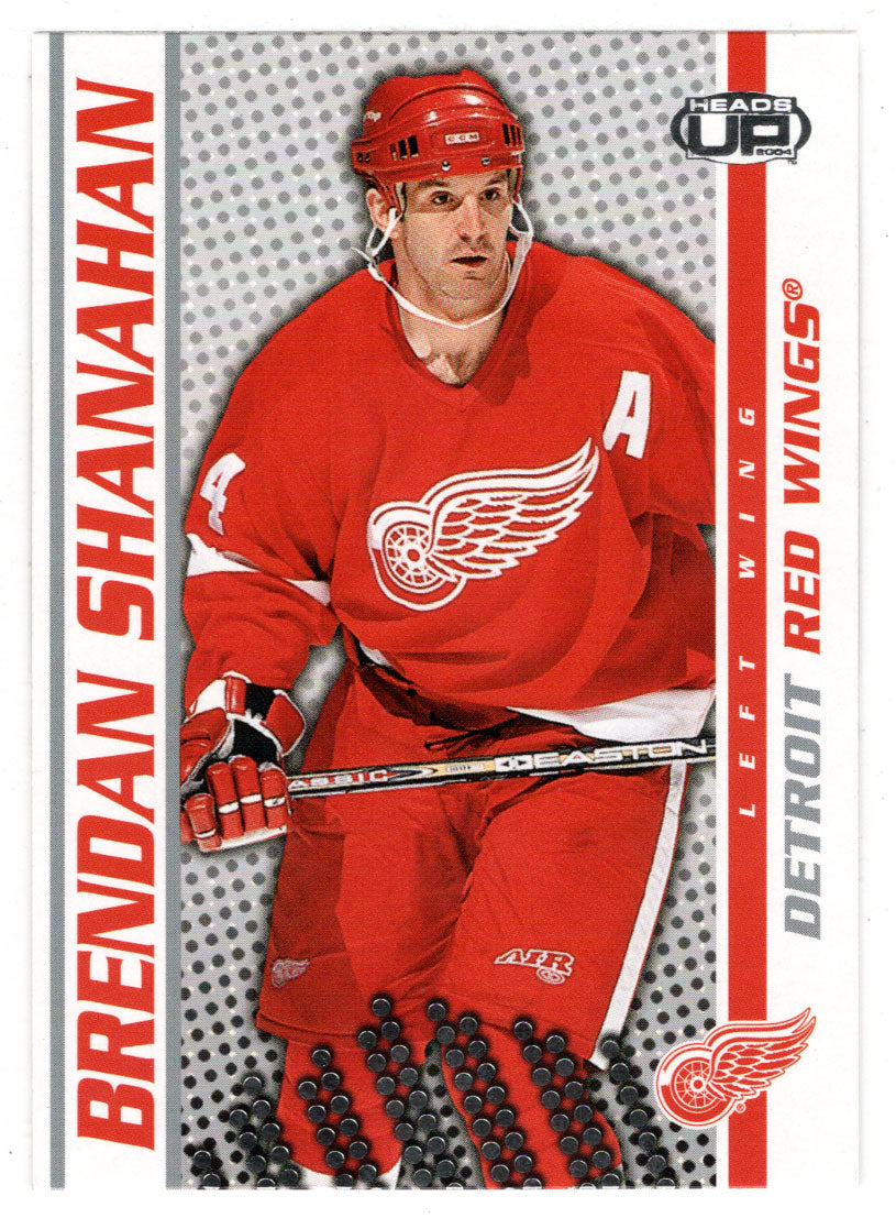 Brendan Shanahan - Detroit Red Wings (NHL Hockey Card) 2003-04 Heads Up # 37 Mint