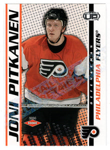 Joni Pitkanen - Philadelphia Flyers - Retail LTD (NHL Hockey Card) 2003-04 Heads Up # 128 Mint
