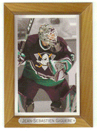 Jean-Sebastien Giguere - Anaheim Mighty Ducks (NHL Hockey Card) 2003-04 Upper Deck Bee Hive # 4 Mint