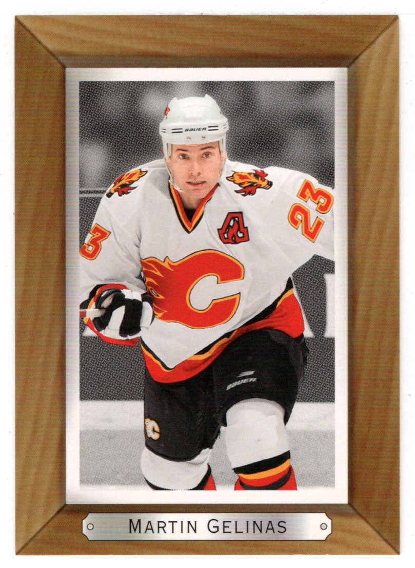 Martin Gelinas - Calgary Flames (NHL Hockey Card) 2003-04 Upper Deck Bee Hive # 30 Mint