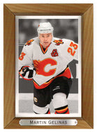 Martin Gelinas - Calgary Flames (NHL Hockey Card) 2003-04 Upper Deck Bee Hive # 30 Mint