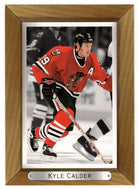 Kyle Calder - Chicago Blackhawks (NHL Hockey Card) 2003-04 Upper Deck Bee Hive # 41 Mint