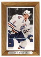 Eric Brewer - Edmonton Oilers (NHL Hockey Card) 2003-04 Upper Deck Bee Hive # 76 Mint