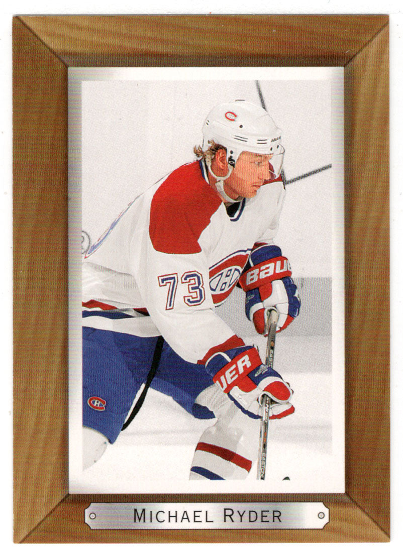 Michael Ryder - Montreal Canadiens (NHL Hockey Card) 2003-04 Upper Deck Bee Hive # 106 Mint