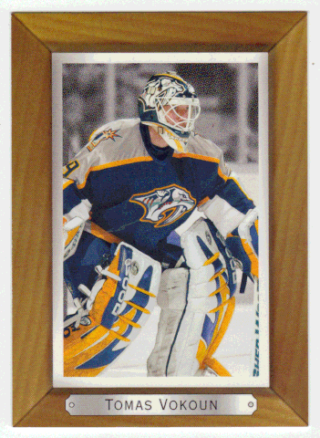 Tomas Vokoun - Nashville Predators (NHL Hockey Card) 2003-04 Upper Deck Bee Hive # 110 Mint