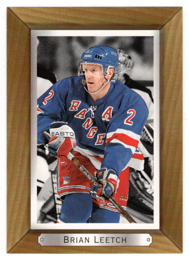 Brian Leetch - New York Rangers (NHL Hockey Card) 2003-04 Upper Deck Bee Hive # 129 Mint