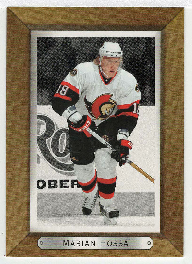 Marian Hossa - Ottawa Senators (NHL Hockey Card) 2003-04 Upper Deck Bee Hive # 137 Mint