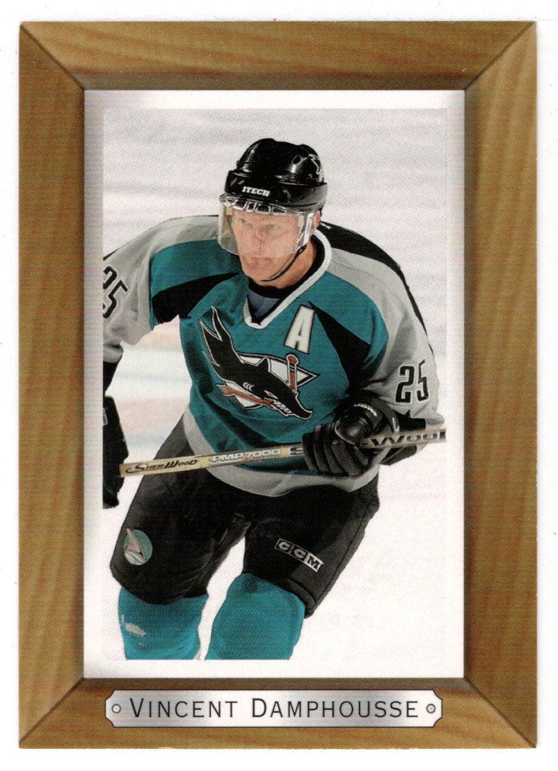 Vincent Damphousse - San Jose Sharks (NHL Hockey Card) 2003-04 Upper Deck Bee Hive # 165 Mint