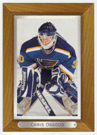 Chris Osgood - St. Louis Blues (NHL Hockey Card) 2003-04 Upper Deck Bee Hive # 168 Mint