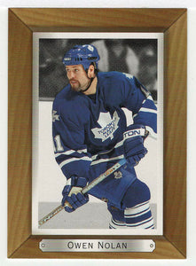 Owen Nolan - Toronto Maple Leafs (NHL Hockey Card) 2003-04 Upper Deck Bee Hive # 184 Mint