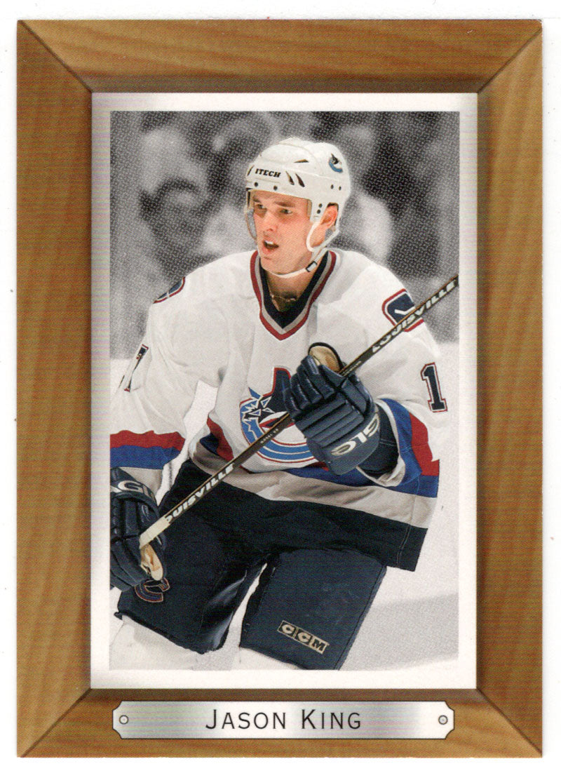 Jason King - Vancouver Canucks (NHL Hockey Card) 2003-04 Upper Deck Bee Hive # 190 Mint