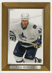 Todd Bertuzzi - Vancouver Canucks (NHL Hockey Card) 2003-04 Upper Deck Bee Hive # 195 Mint
