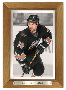 Robert Lang - Washington Capitals (NHL Hockey Card) 2003-04 Upper Deck Bee Hive # 196 Mint