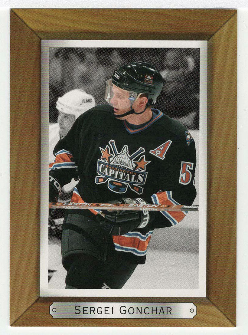 Sergei Gonchar - Washington Capitals (NHL Hockey Card) 2003-04 Upper Deck Bee Hive # 197 Mint