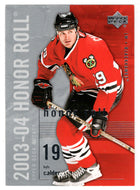 Kyle Calder - Chicago Blackhawks (NHL Hockey Card) 2003-04 Upper Deck Honor Roll # 14 Mint