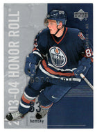 Ales Hemsky - Edmonton Oilers (NHL Hockey Card) 2003-04 Upper Deck Honor Roll # 30 Mint
