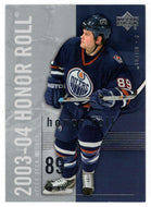 Mike Comrie - Edmonton Oilers (NHL Hockey Card) 2003-04 Upper Deck Honor Roll # 31 Mint