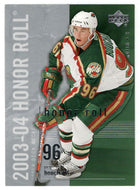 Pierre-Marc Bouchard - Minnesota Wild (NHL Hockey Card) 2003-04 Upper Deck Honor Roll # 42 Mint