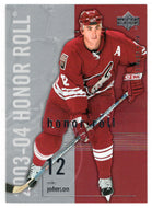 Mike Johnson - Phoenix Coyotes (NHL Hockey Card) 2003-04 Upper Deck Honor Roll # 66 Mint