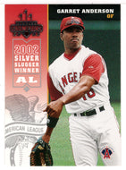 Garret Anderson - Anaheim Angels (MLB Baseball Card) 2003 Donruss Champions # 6 Mint