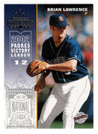Brian Lawrence - San Diego Padres (MLB Baseball Card) 2003 Donruss Champions # 214 Mint