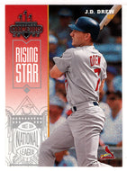 J.D. Drew - St. Louis Cardinals - Rising Star (MLB Baseball Card) 2003 Donruss Champions # 242 Mint