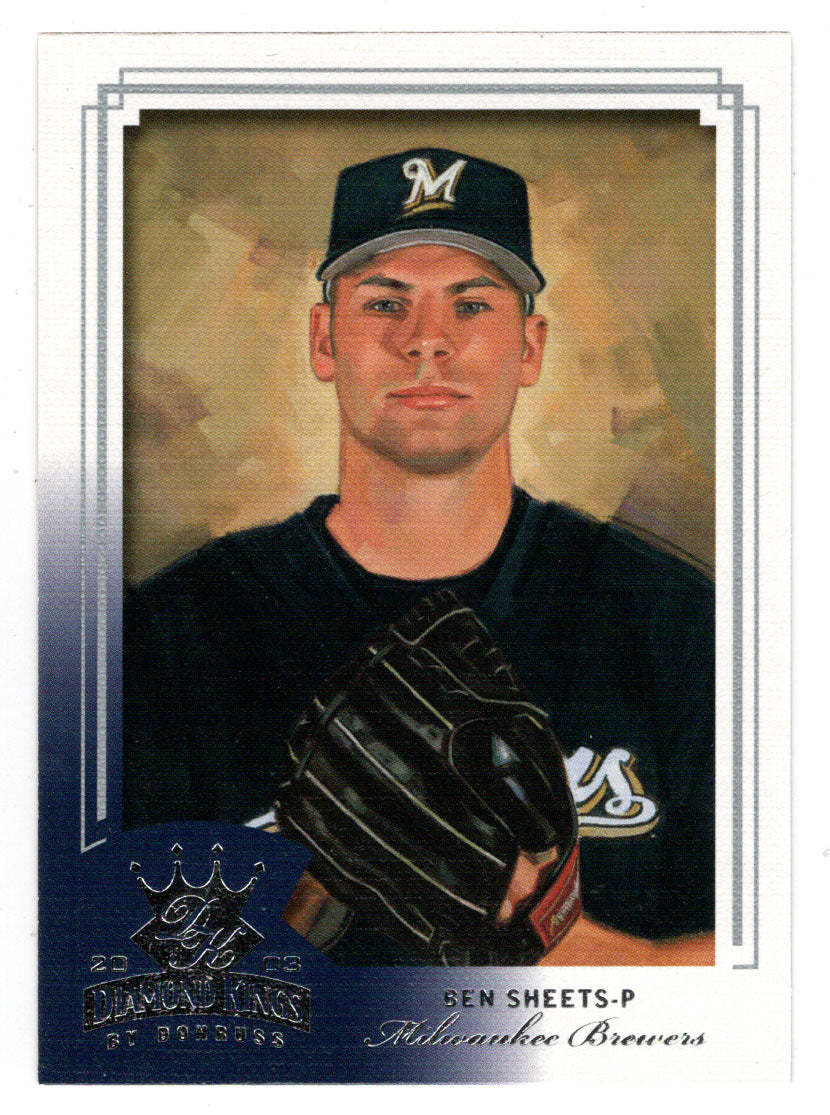 Ben Sheets - Milwaukee Brewers (MLB Baseball Card) 2003 Donruss Diamond Kings # 113 Mint