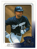 Jose Hernandez - Milwaukee Brewers (MLB Baseball Card) 2003 Donruss Diamond Kings # 115 Mint