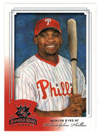 Marlon Byrd - Philadelphia Phillies (MLB Baseball Card) 2003 Donruss Diamond Kings # 130 Mint